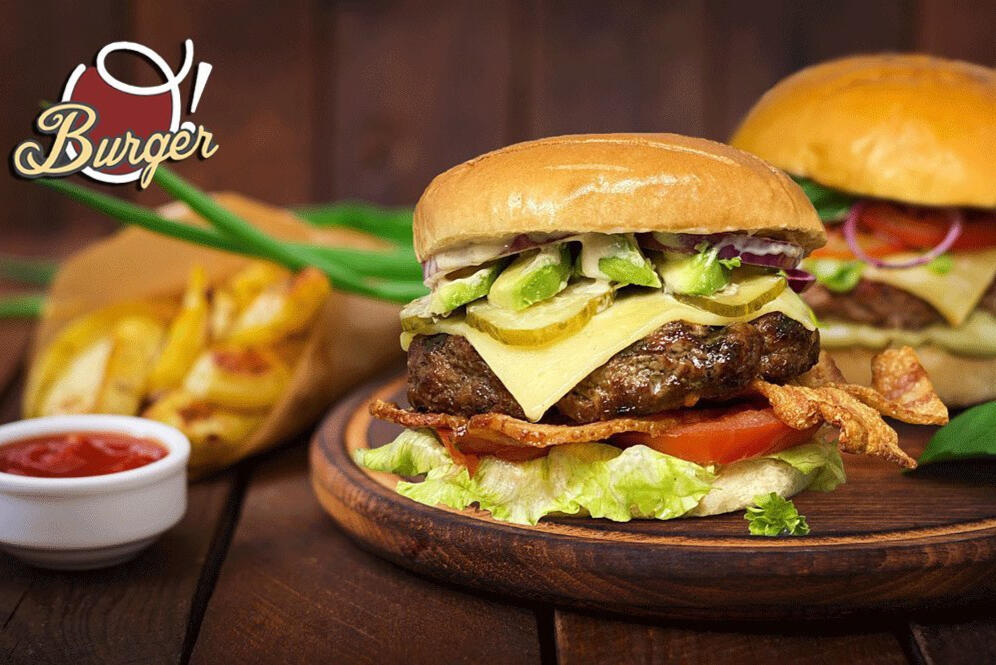 O Burger Food Photo